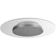 Deko-Light Deckenaufbauleuchte Zaniah 290mm 12W Dimmbar Cover Silber
