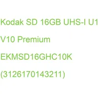 Kodak SD 16GB UHS-I U1 V10 Premium (EKMSD16GHC10K)