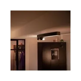 Philips Hue White and Colour Ambiance Centris 3-flg. schwarz