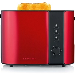 Severin Automatik-Toaster, Toaster, Rot, Schwarz