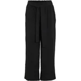 VILA Vijosa Belted Culotte Hosen Schwarz 34