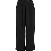 VILA Vijosa Belted Culotte Hosen Schwarz 34