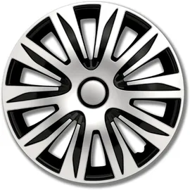 PETEX Nardo 14 Zoll 4 Stück Silber/Schwarz