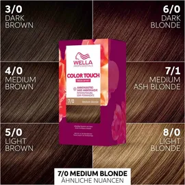Wella Color Touch Fresh-Up-Kit 7/0 mittelblond 130 ml