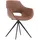 KAWOLA Zaja Microfaser drehbar vintage cognac