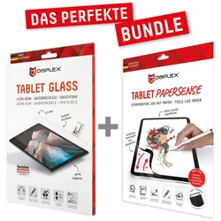 DISPLEX Tablet Glass (9H) & PaperSense Schreib- und Zeichenfolie für iPad 10,9'' (10. Generation)