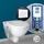 Villeroy & Boch O.novo Komplett-SET Wand-WC mit WC-Sitz Weiß