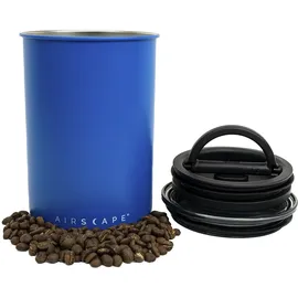 Airscape Vorratsdose Edelstahl blau 12,1 cm x 12,1 cm x 17 cm 1,893 l