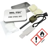 Feuerstarter Set Feuerstahl Zündstein Outdoor Dose Bushcraft Survival Zündstahl