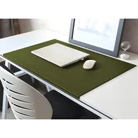 Mauspad Schreibtischunterlage mit Kantenschutz,PU-Leder für Büro Zuhause