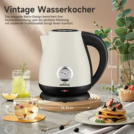 Homelux Retro 1,7 l Weiß