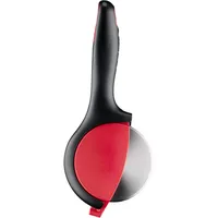 Tefal Ingenio+ Pizzamesser, vielseitig einsetzbar, mit Schutzkappe, abnehmbare Klinge, robust, präzise, langanhaltende Qualität, spülmaschinenfest, Schwarz/Rot, K1990334
