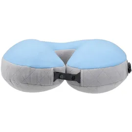 Cocoon Reisekissen U-Form Light-Blue/Grey Einheitsgröße