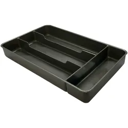 Denox - Besteckhalter 31x18,2x4,3 cm in der Farbe Anthrazit