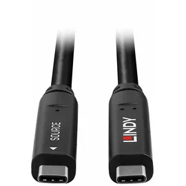 Lindy USB 3.2 Gen 1 - USB-Kabel - 24 pin USB-C Kabel Schwarz 43393