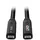 Lindy USB 3.2 Gen 1 - USB-Kabel - 24 pin USB-C Kabel Schwarz 43393