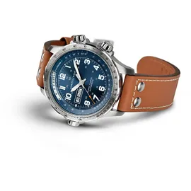 Hamilton Khaki Aviation X-Wind Day Date Leder 45 mm H77765541