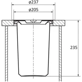 Wesco Dassa 4 5 l Silber