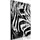 Artgeist Wandbild Zebra, Leinwand, Hochformat, 80 x 120 cm