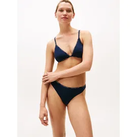 Tommy Hilfiger Tanga 2 St. Blau/Schwarz 40