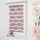 GARESA Doppelrollo Welle 45 x 150 cm rosa