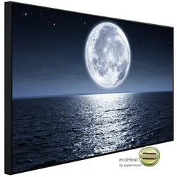 papermoon Infrarotheizung »EcoHeat - Vollmond«, Matt-Effekt - bunt