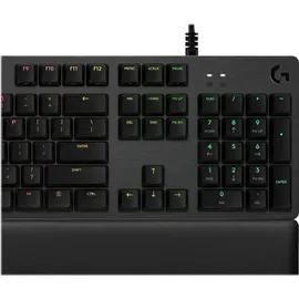 Logitech G513 RGB Gaming Tastatur GX-Brown US carbon 920-009330