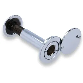 MS Beschläge Chrom glänzend Sicherheits-Türblick Feuerschutz Türspion 55-80mm Türsicherheit