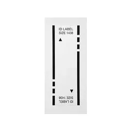 Brother Stempel Etiketten ID 1438 Schwarz 14 x 38 mm 24 Blatt 24 St.