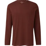s.Oliver Weiches Langarmshirt aus Baumwolle - rot XXL