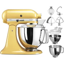 KitchenAid Küchenmaschine ARTISAN 175er pastellgelb