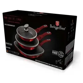 Berlinger Haus Pfannen-Set 3-tlg. 24 cm + 24 cm + 24 cm