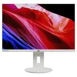 Lenovo C24d-20 Business-Monitor - FHD IPS Panel, Weiß Höhenverstellbar, 1x USB-C 3.0 Downstream, 5Gb/?s, PD 15W