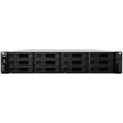 NAS-Netzwerk-Speicher Synology RX1217RP             Schwarz Grau