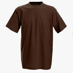 Komfort T-Shirt Rundhals JN002, braun, Größe XXL - braun - 2XL