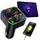 casativo FM Transmitter mit Bluetooth 5 USB-A Ladeports Drahtloser AutoRadio Adapter m. Media Player für den Zigarettenanzünderanschluss