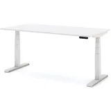 Assmann Electronic Schreibtisch Pitino Weiß