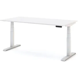 Assmann Electronic Schreibtisch Pitino Weiß