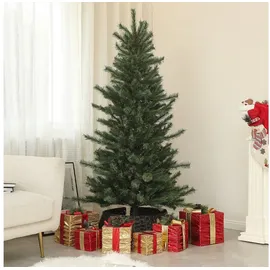 Homcom Weihnachtsbaum Kunststoff Stahl 100L x 100B x 180H cm