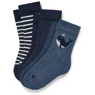 Tchibo - 3 Paar Babysocken - Herren - Gr. 16-18 - dunkelblau
