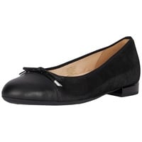 ARA Damen Siena Ballerinas, SCHWARZ, 42 EU Weit