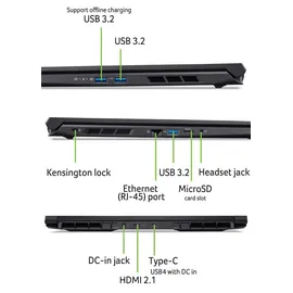 Acer Nitro V16 ANV16-42-R7AC 16'' AMD Ryzen 7 260 16 GB RAM 1 TB SSD RTX 5070 Linux