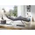 W.Schillig Relaxliege daily dreams Leder/Polyester 75 x 91 x 170 cm Blau mit Kissen