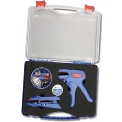 WEICON Profi-Crimp Set, zum Abisolieren und Crimpen inkl. Aderendhülsen