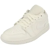 Jordan NIKE Damen WMNS Air Jordan 1 Low Sneaker, White/White-White, 41