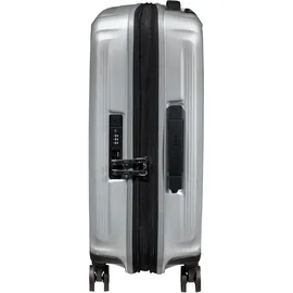 Samsonite Nuon 4-Rollen Cabin 55 cm / 38-42 l matt silver