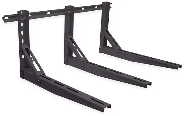 Wandkonsole / Wandhalterung Drei-Arm Halterungen 1000 mm - 200 kg Anthrazitgrau