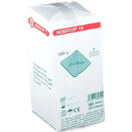 NOBAMED Nobatop 16 Kompressen 10x10 cm unsteril