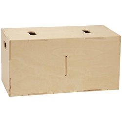 Nofred - Cube Aufbewahrungsbox, long, natur