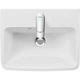 Duravit No.1 Handwaschbecken rechteckig 45x35cm, mit Hahnloch, Überlauf, weiß